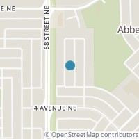 Map location of 315 Abinger Crescent NE, Calgary, AB T2A6L2