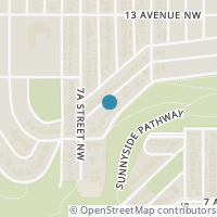 Map location of 738 Crescent Road NW, Calgary, AB T2M4A7