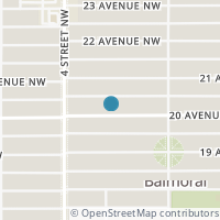 Map location of 440 20 Avenue NW, Calgary, AB T2M1C4