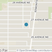 Map location of 308 26 Avenue NE, Calgary, AB T2E1Z2