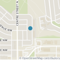 Map location of 4326 Centre A Street NE, Calgary, AB T2E3B1