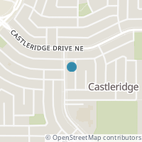 Map location of 184 Castlebrook Drive NE, Calgary, AB T3J1V7