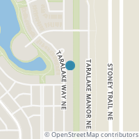 Map location of 523 Taralake Way NE, Calgary, AB T3J0H9