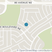 Map location of 17 Martinvalley Crescent NE, Calgary, AB T3J3Z9