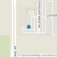 Map location of 178 Cityside Grove NE, Calgary, AB T3N1C9