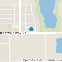 Map location of 842 cornerstone Way NE, Calgary, AB T3N1J9