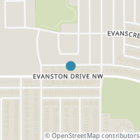 Map location of 987 Evanston Drive NW, Calgary, AB T3P0K9