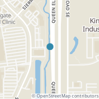 Map location of  