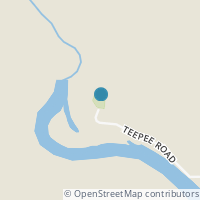 Map location of  