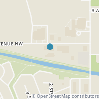 Map location of  