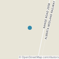 Map location of 34342 Scollard Road, Rural Stettler No. 6, County of, AB T0J0G0