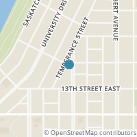 Map location of  