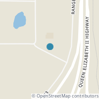 Map location of  