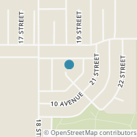 Map location of 1021 20 StreetCrescent, Wainwright, AB T0B1N5