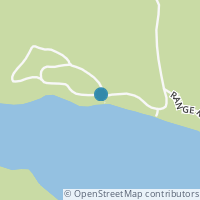 Map location of  