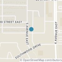 Map location of 103 3094 5th AVENUE E, Prince Albert, SK S6V6Z9