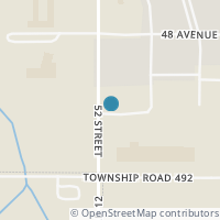 Map location of 4601 52 ST, Thorsby, AB T0C2P0