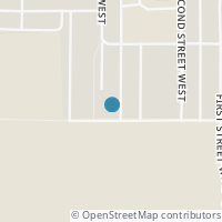 Map location of 1221 3rd STREET W, Nipawin, SK S0E1E0