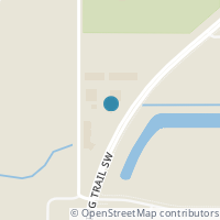 Map location of  