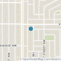 Map location of 9036 148 ST NW, Edmonton, AB T5R1A1