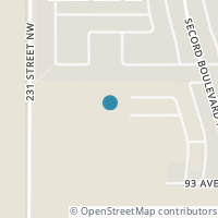 Map location of 22839 94 AV NW, Edmonton, AB T5T3Y2