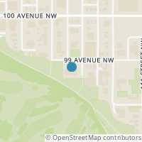 Map location of #911 11307 99 AV NW NW, Edmonton, AB T5K0H2