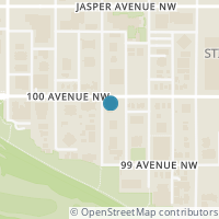 Map location of #205 9955 114 ST NW, Edmonton, AB T5K1P7