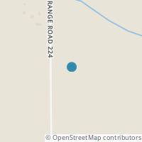 Map location of RR 224 & Hwy 16, Rural Strathcona County, AB T8E2K3