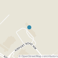 Map location of  