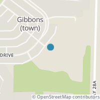 Map location of 72 Maple CR, Gibbons, AB T0A1N0