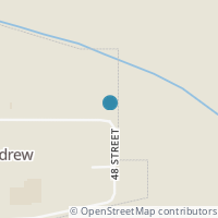 Map location of 4810 52 Avenue, Andrew, AB T0B0c0