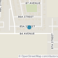 Map location of 8845 85A Avenue, Grande Prairie, AB T8X0R4