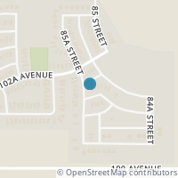 Map location of 8466 102 Avenue, Grande Prairie, AB T8X0N7