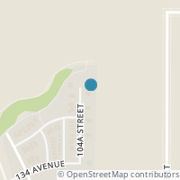 Map location of 13521 104A Street, Grande Prairie, AB T8V6K9