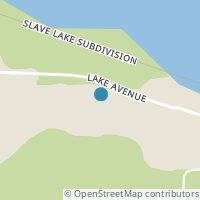 Map location of 73063 Southshore Drive E, Widewater, AB T0G2M0