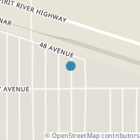 Map location of 4715 50 Street, Rycroft, AB T0H3A0