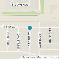 Map location of 10712 109 STREET, Fort St. John, BC V1J0J3