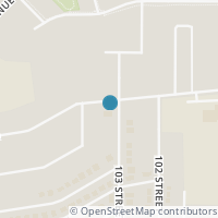 Map location of 11416 103 STREET, Fort St. John, BC V1J7J2