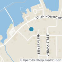 Map location of 1002 Odin St, Petersburg AK 99833