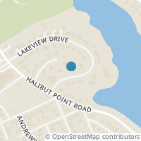 Map location of 207 Lakeview Dr, Sitka AK 99835