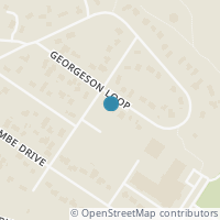 Map location of 1307 Georgeson Loop, Sitka AK 99835