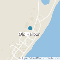 Map location of 3 Saints Ave, Old Harbor AK 99643