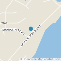 Map location of 3653 Spruce Cape Rd, Kodiak AK 99615