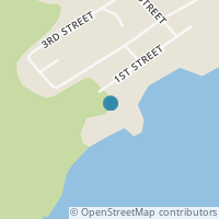 Map location of 1112 1St St, Ouzinkie AK 99644