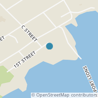 Map location of 1302 First St, Ouzinkie AK 99644