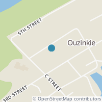 Map location of 4316 Fourth St, Ouzinkie AK 99644