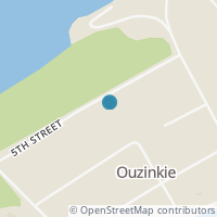 Map location of 5344 Fifth St, Ouzinkie AK 99644