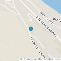 Map location of 2185 Crow Hill Dr, Douglas AK 99824