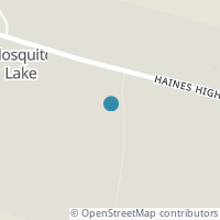 Map location of 25 Steller Jay Rd, Haines AK 99827