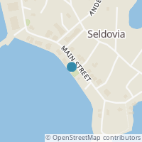 Map location of 231 Main St Ste 24Ste24, Seldovia AK 99663